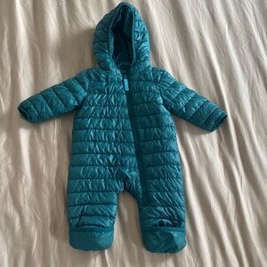 3-6 month puffer suit by Primary